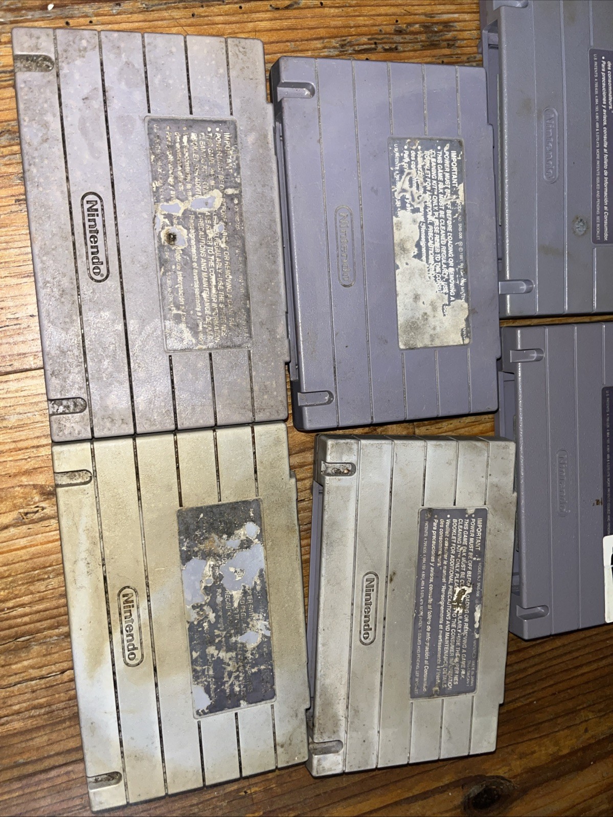 Super Nintendo SNES Console Video Game Bundle Lot of 10 Games – Tested Working