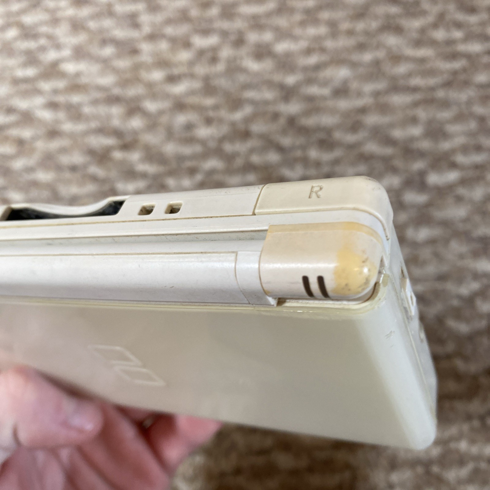 Nintendo DS Lite (USG-001) Handheld – White Charger