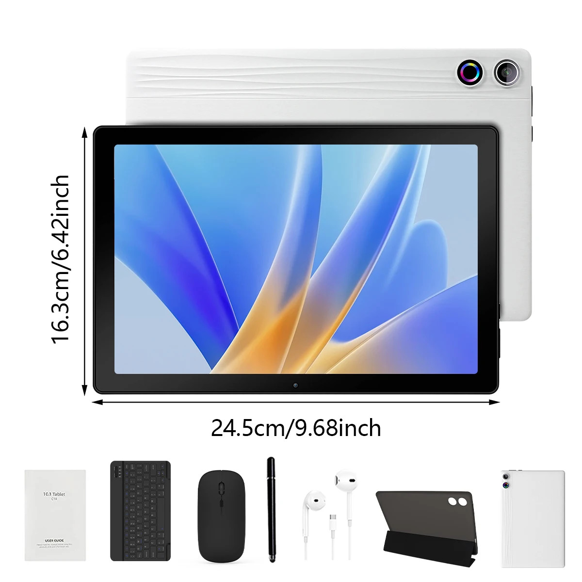 2026 Newest Android 15 Tablet 10 Inch 20GB 64GB Expandable 1TB WidevineL1 GMS