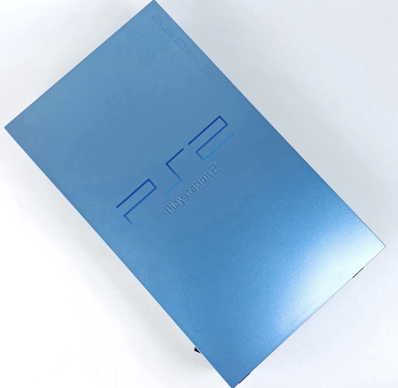 Sony PS2 SCPH-39000 Aqua Blue Console Box Controller Japan Rare Color