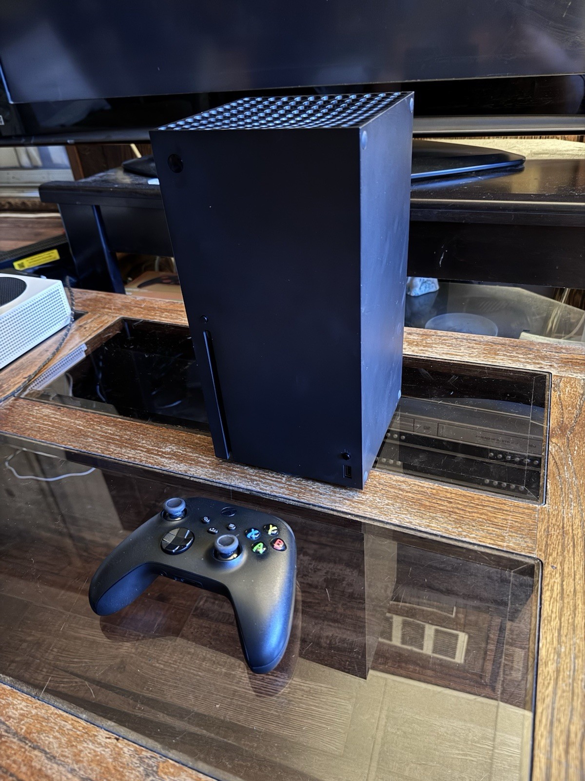 Microsoft Xbox Series x 1TB Black Console With Controller + All Cables!