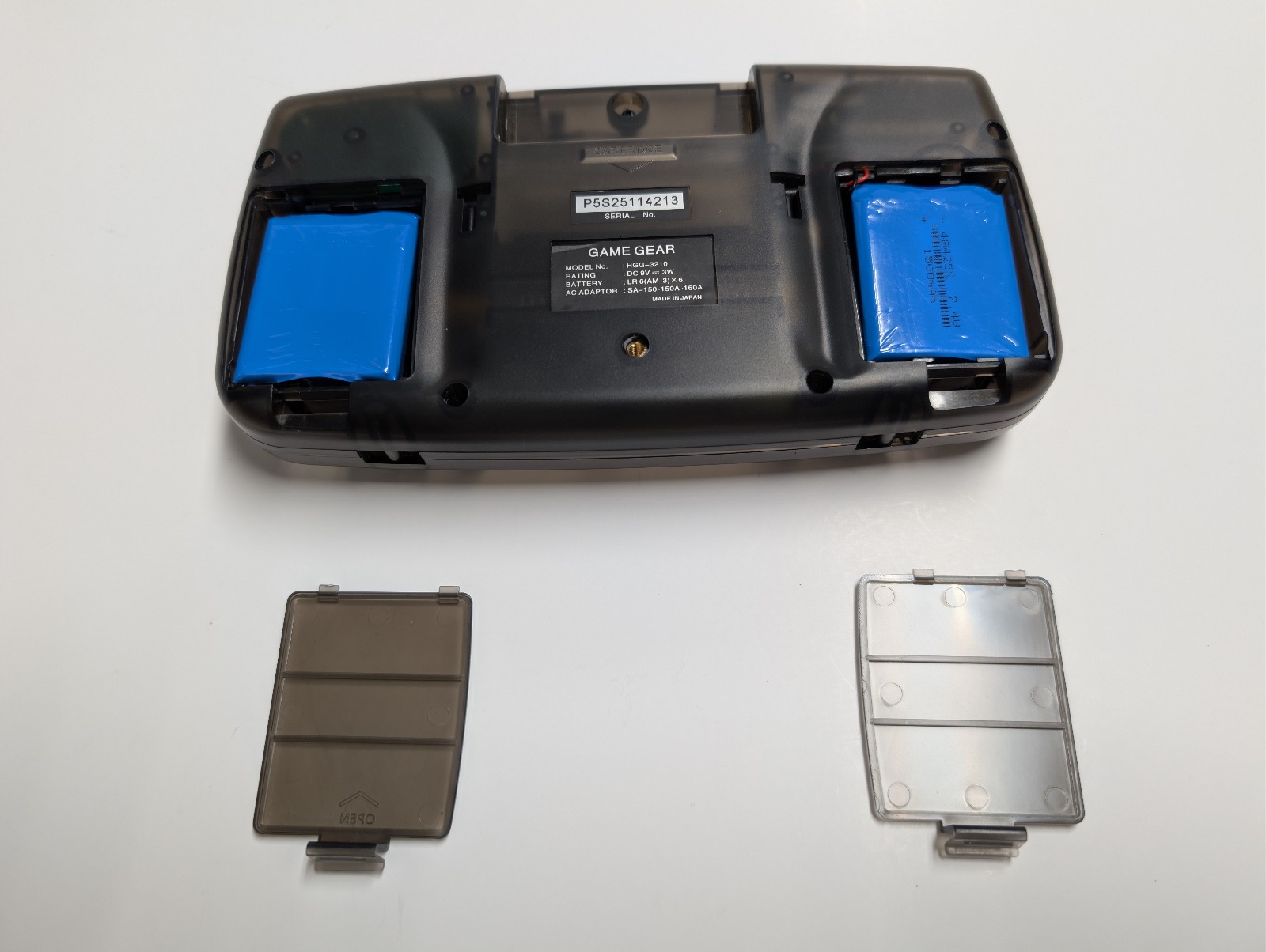 🔥 SEGA Game Gear VA0 🎮 3.5″ 640×480 HD LCD 🔋 Rechargeable ✨ Smoke-Clear 🔥