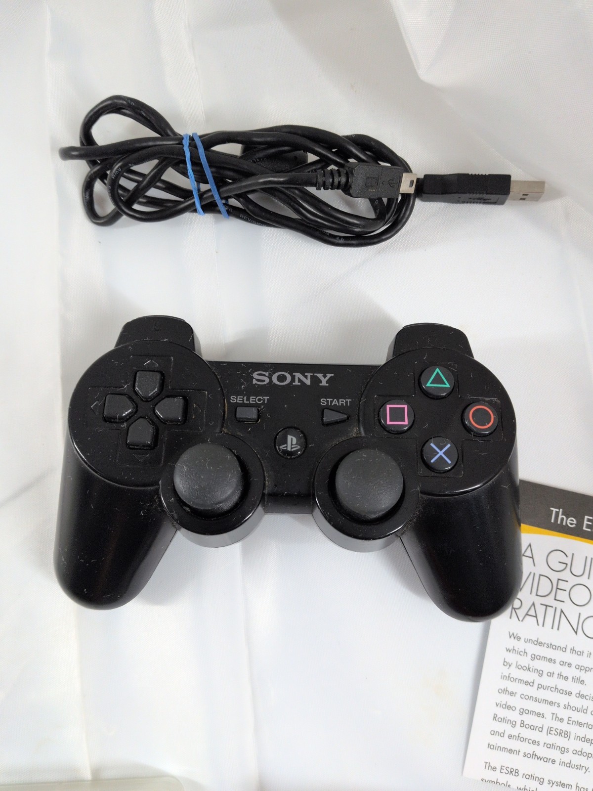 Sony PlayStation 3 250GB PS3 Super Slim CECH-4001B Black Tested 11 Games Bundle