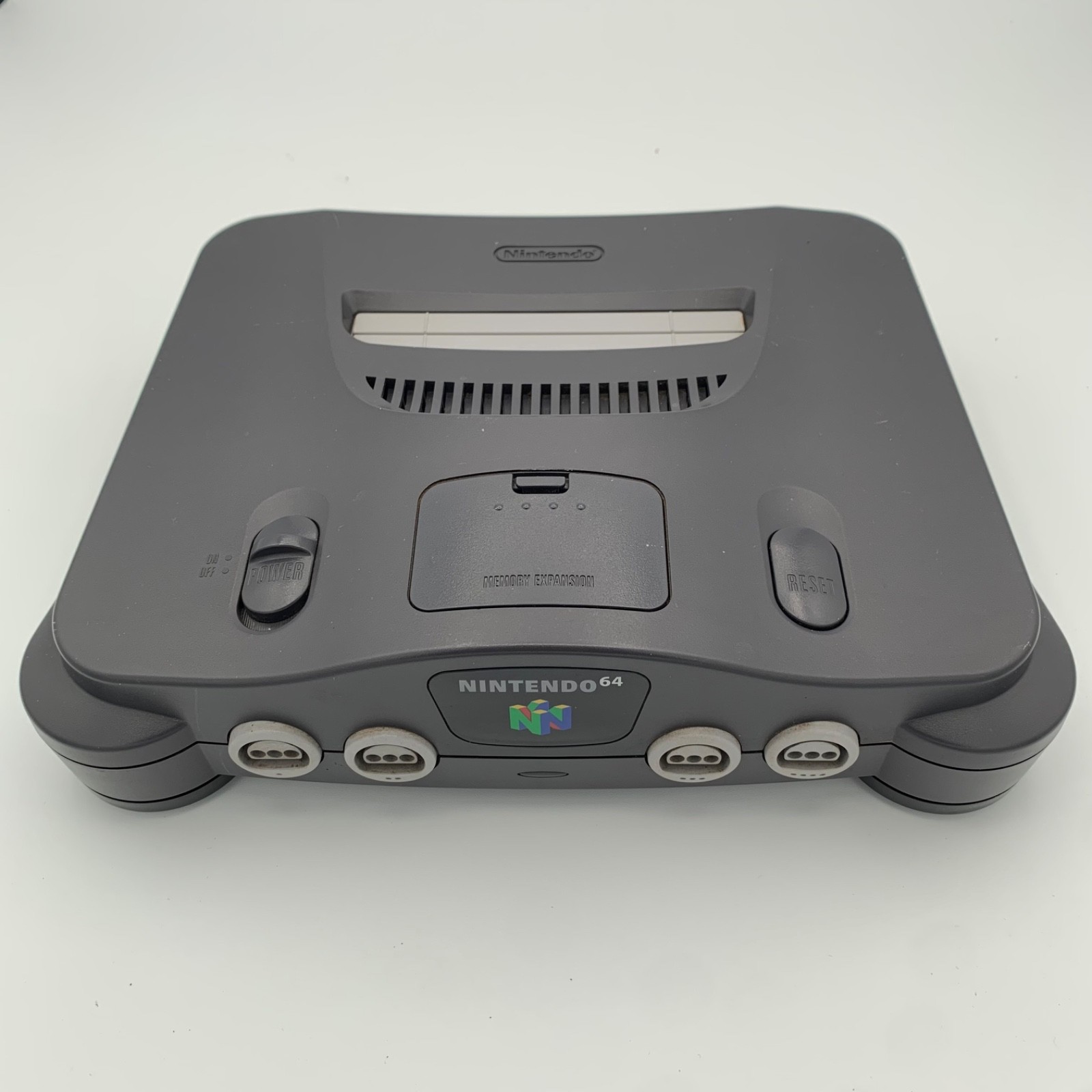 NINTENDO 64 CHARCOAL NUS-001: TESTED / WORKING