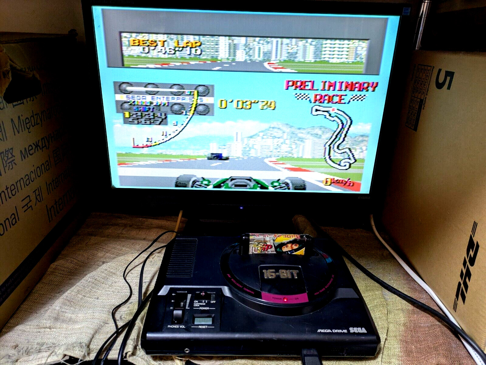 SEGA Mega Drive Console 16BIT Magical☆Taruto-kun Donald Duck Japan