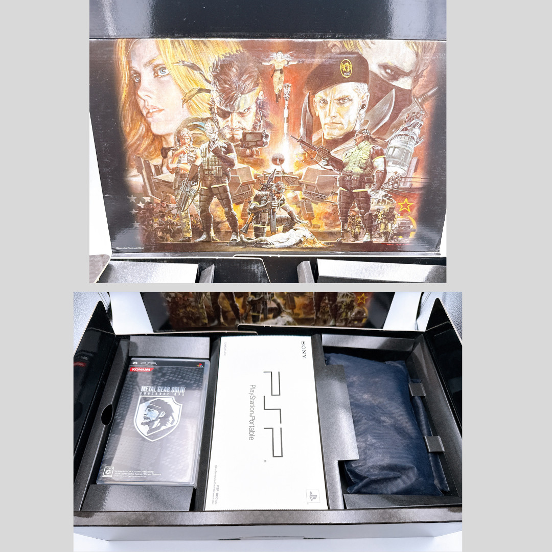 Sony PSP-1000 Console Metal Gear Solid PREMIUM PAK Konami Style -Open box unused