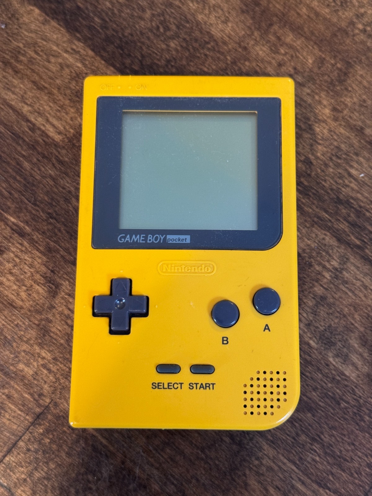 Nintendo Game Boy Pocket MGB-001 Yellow OEM Tested Working + Pokemon GRN