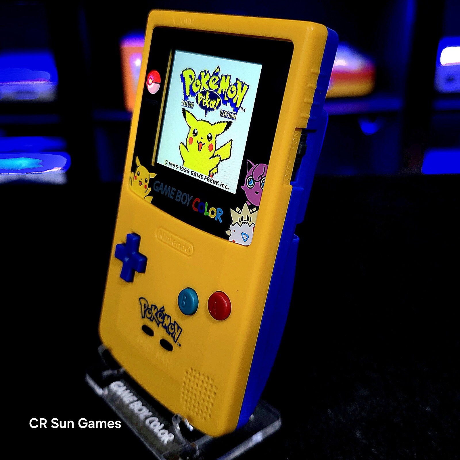 Pokemon Gameboy Color IPS Console Backlit LCD Screen GBC Game Boy