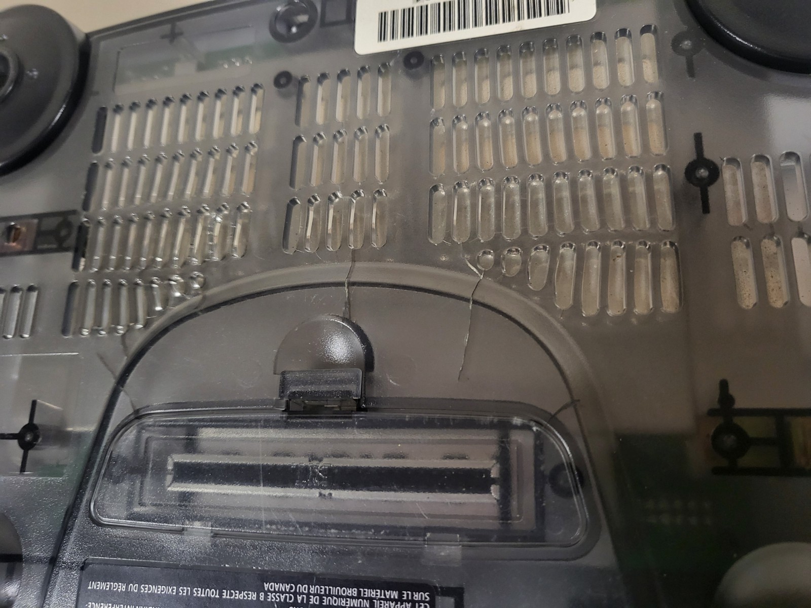 Nintendo N64 Smoke Clear Gray Funtastic Console OEM Controller Expansion READ