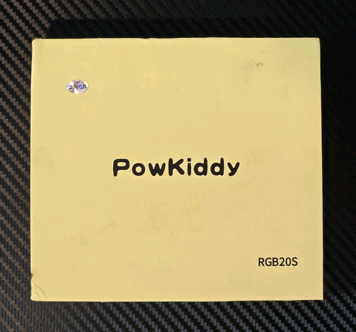 Powkiddy RGB20S 256GB + 16GB Handheld Retro Game Console, Orange