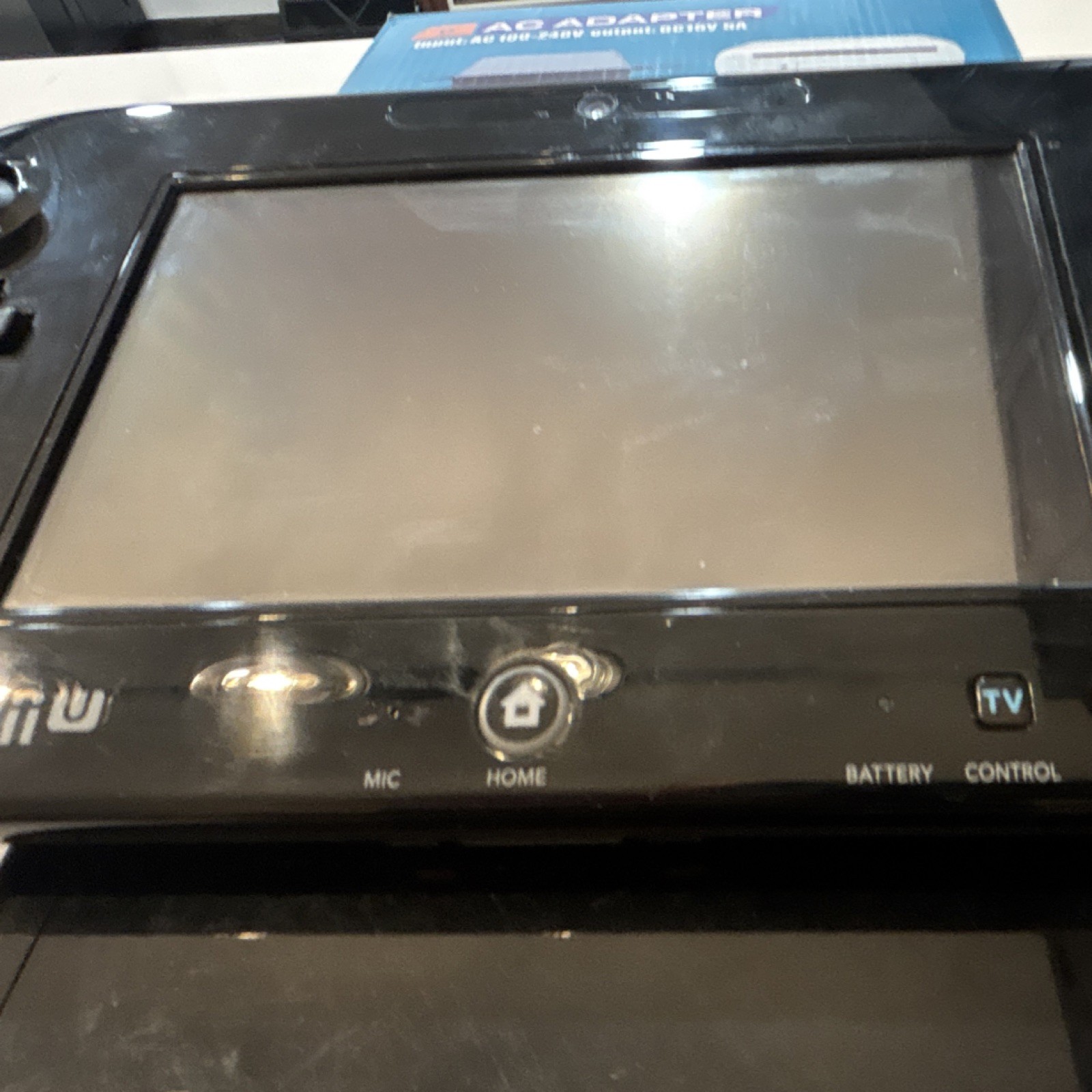 Nintendo Wii U WUP-101(02) Black 32GB Console with GamePad & AC Adapter