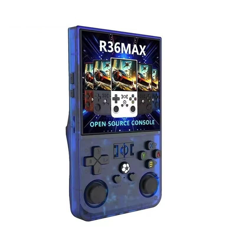 128GB,R36MAX Handheld Game Console 4.0 Inch IPS Screen,22000+ Games, Video Games
