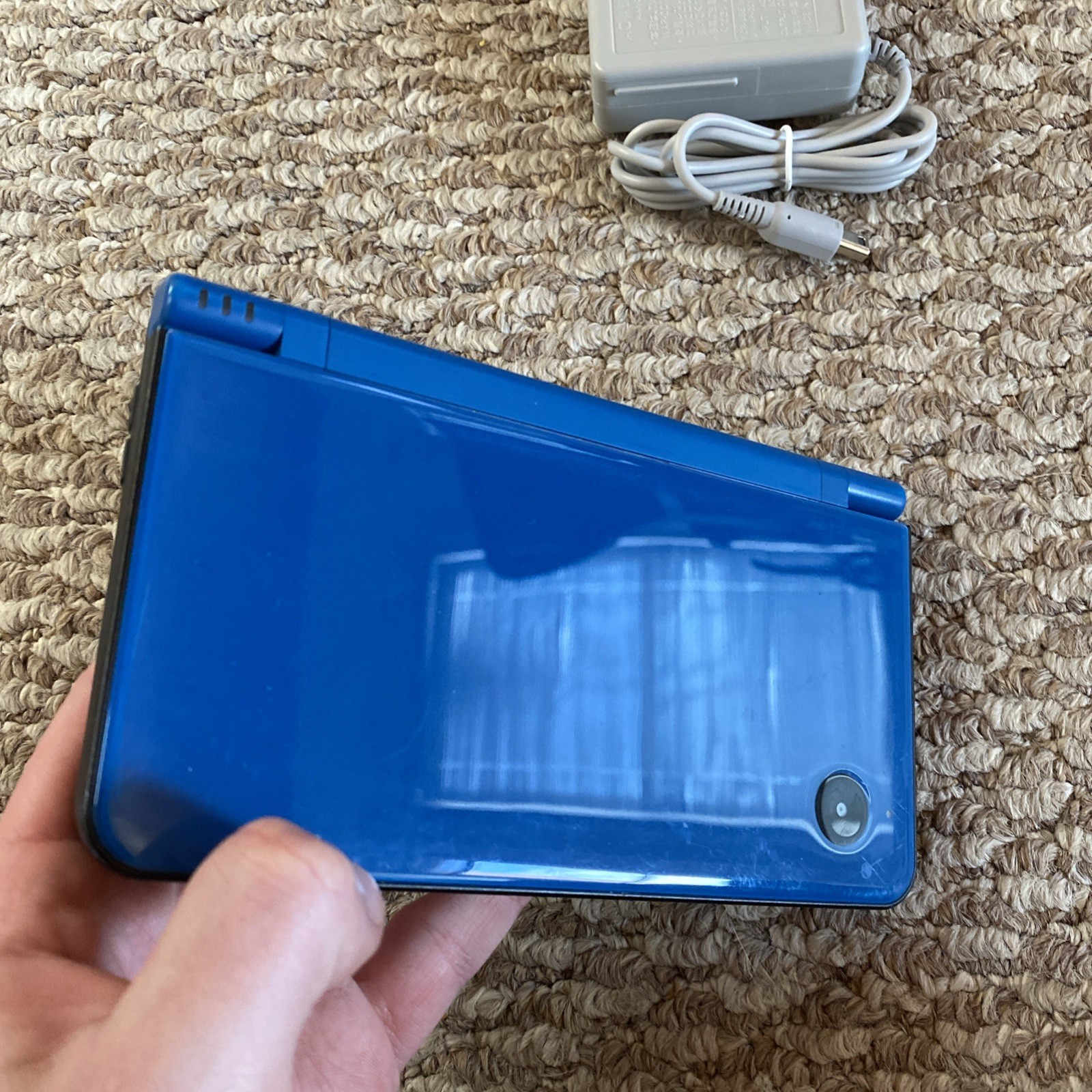 Nintendo DSI XL Blue Handheld Console Wi-Fi Capability w Charger Tested USA