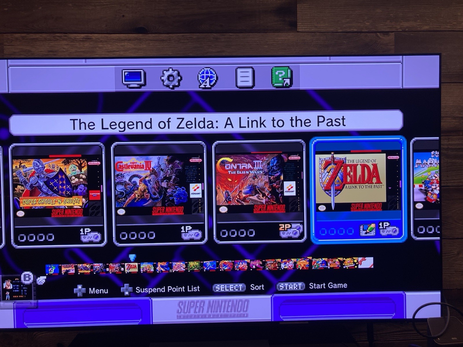 Super Nintendo SNES Classic Edition Console Gaming System CLV-201 Gray Working