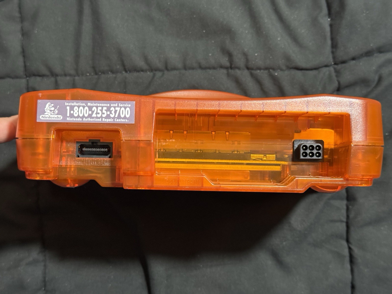 Funtastic Fire Orange N64 Tim Worthington RGB HD Retrovision Premium Bundle