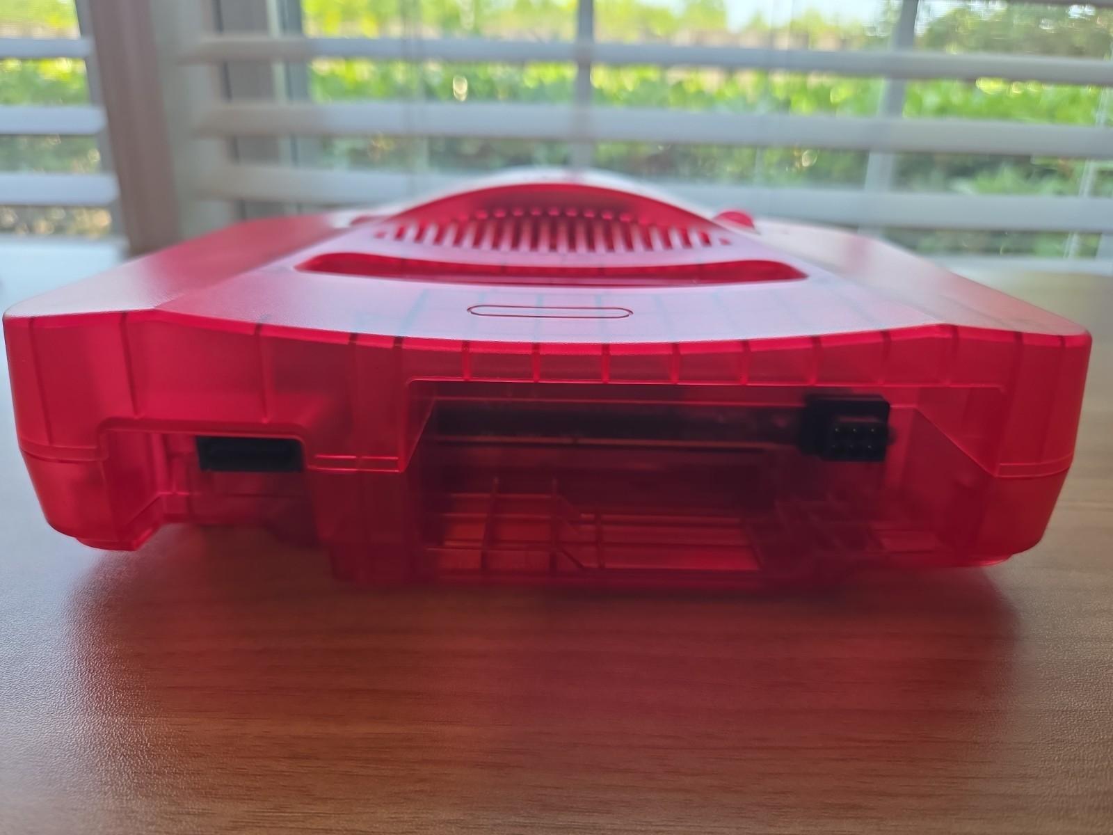N64 Nintendo 64 clear Red Funtastic Console Re-Shelled Region Free