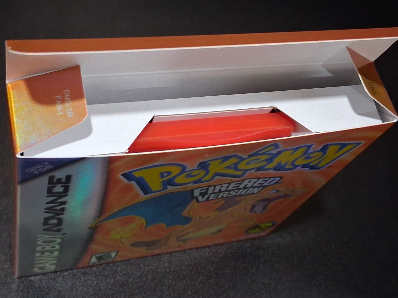 Pokemon FireRed Version Authentic Game Manual Game Boy Advance New Holo Box CIB