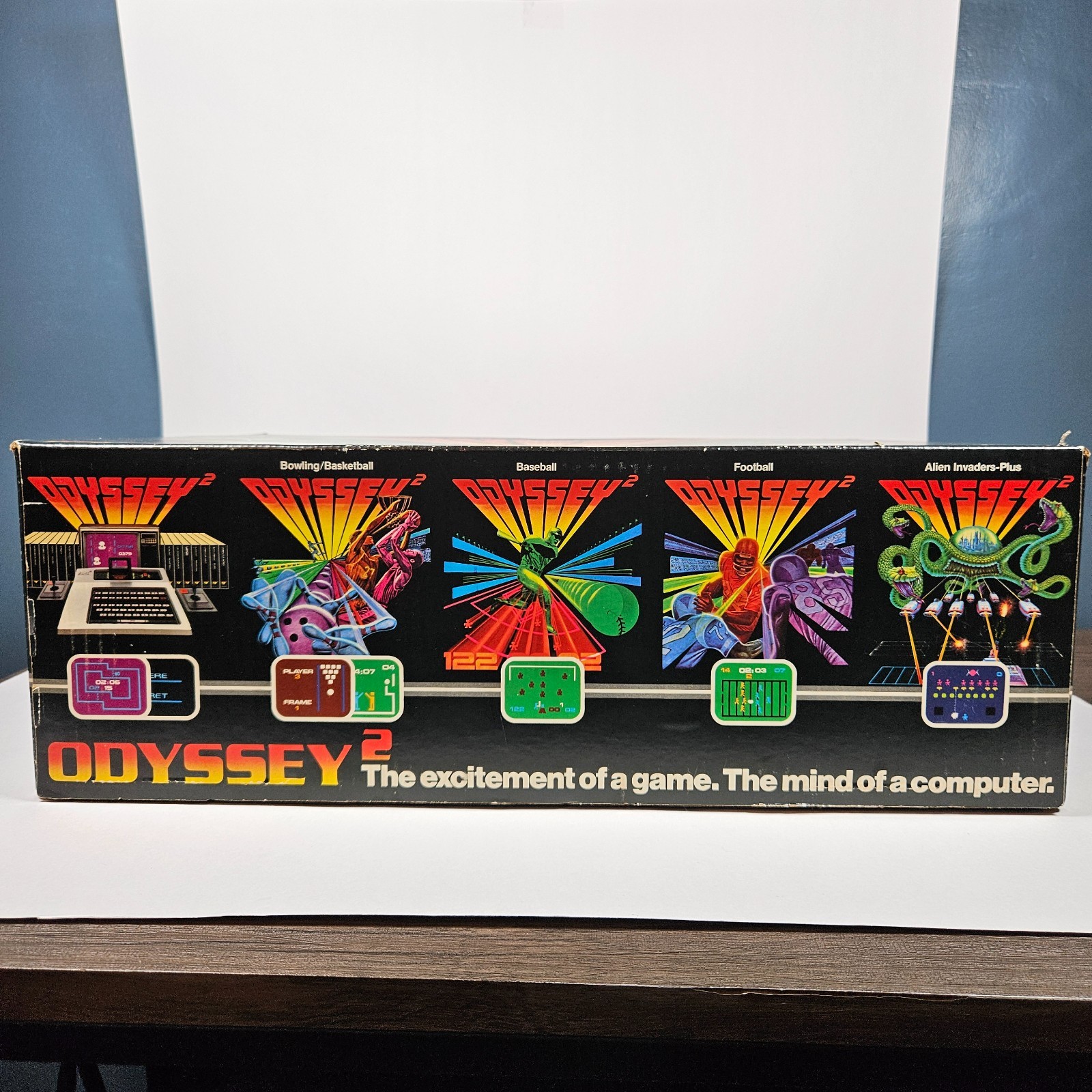 Magnavox Odyssey 2 CIB Launch Edition With Styrofoam, Plastic, and Paperwork