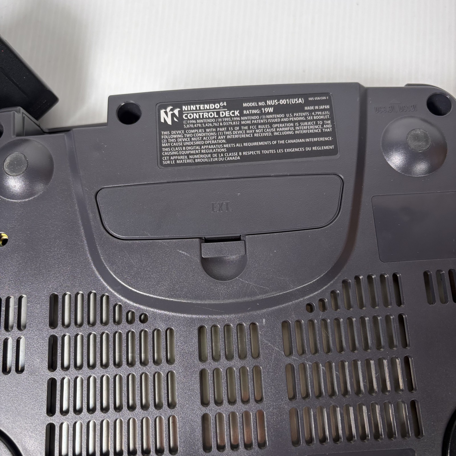 Nintendo 64 N64 Console System Gray NUS-001(USA) with OEM Controller & Cables