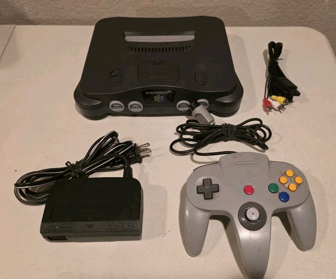 Nintendo N64 Console NUS-001 (JPN) Plays US/JPN Games SEE DEMO VIDEO