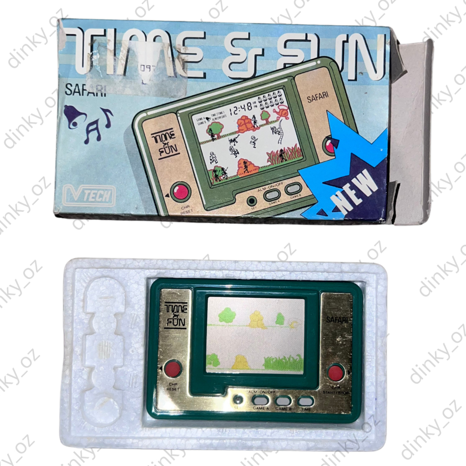 V-Tech Time & Fun ‘Safari’ COMPLETE IN BOX