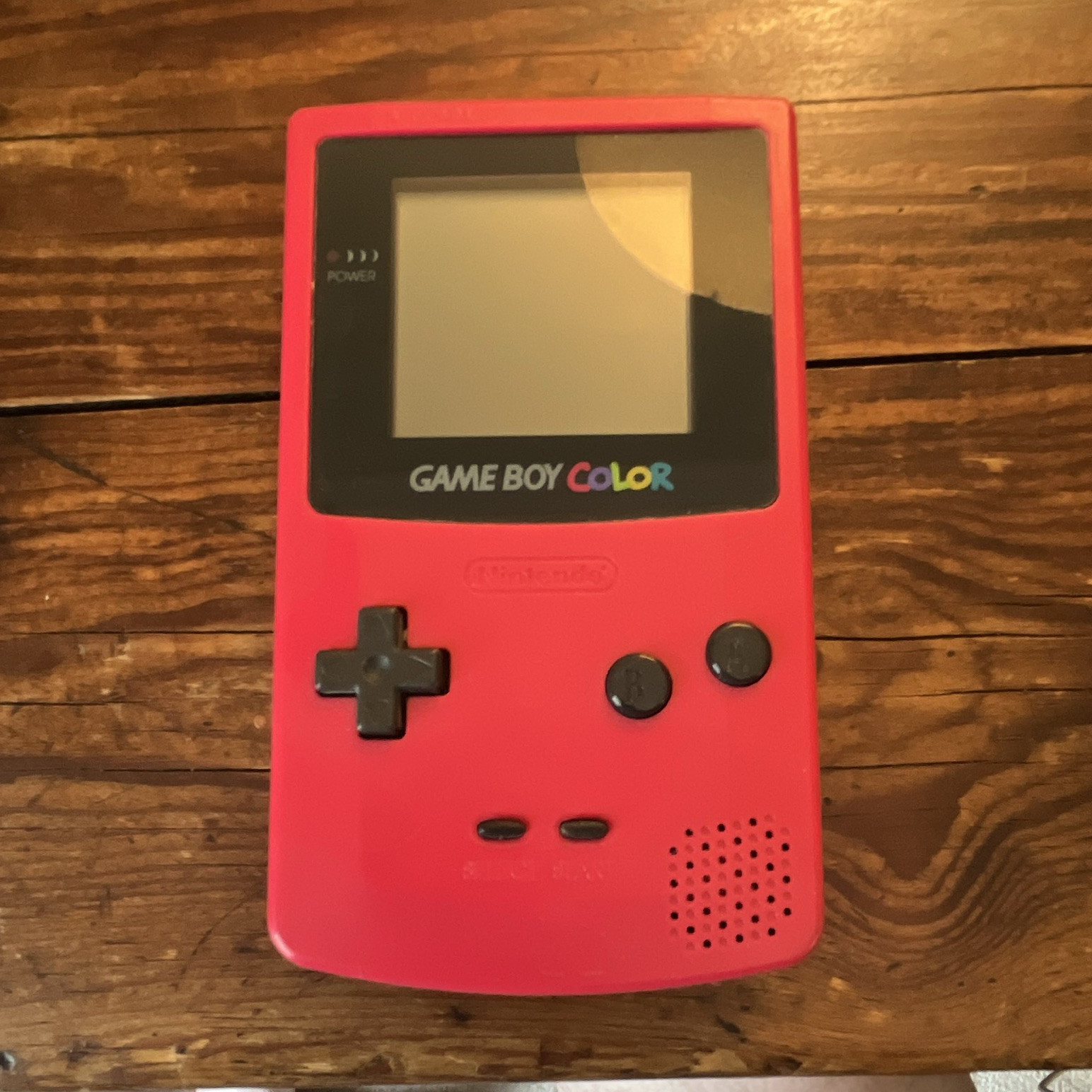 Nintendo Game Boy Color Pink Handheld System Console CGB-001