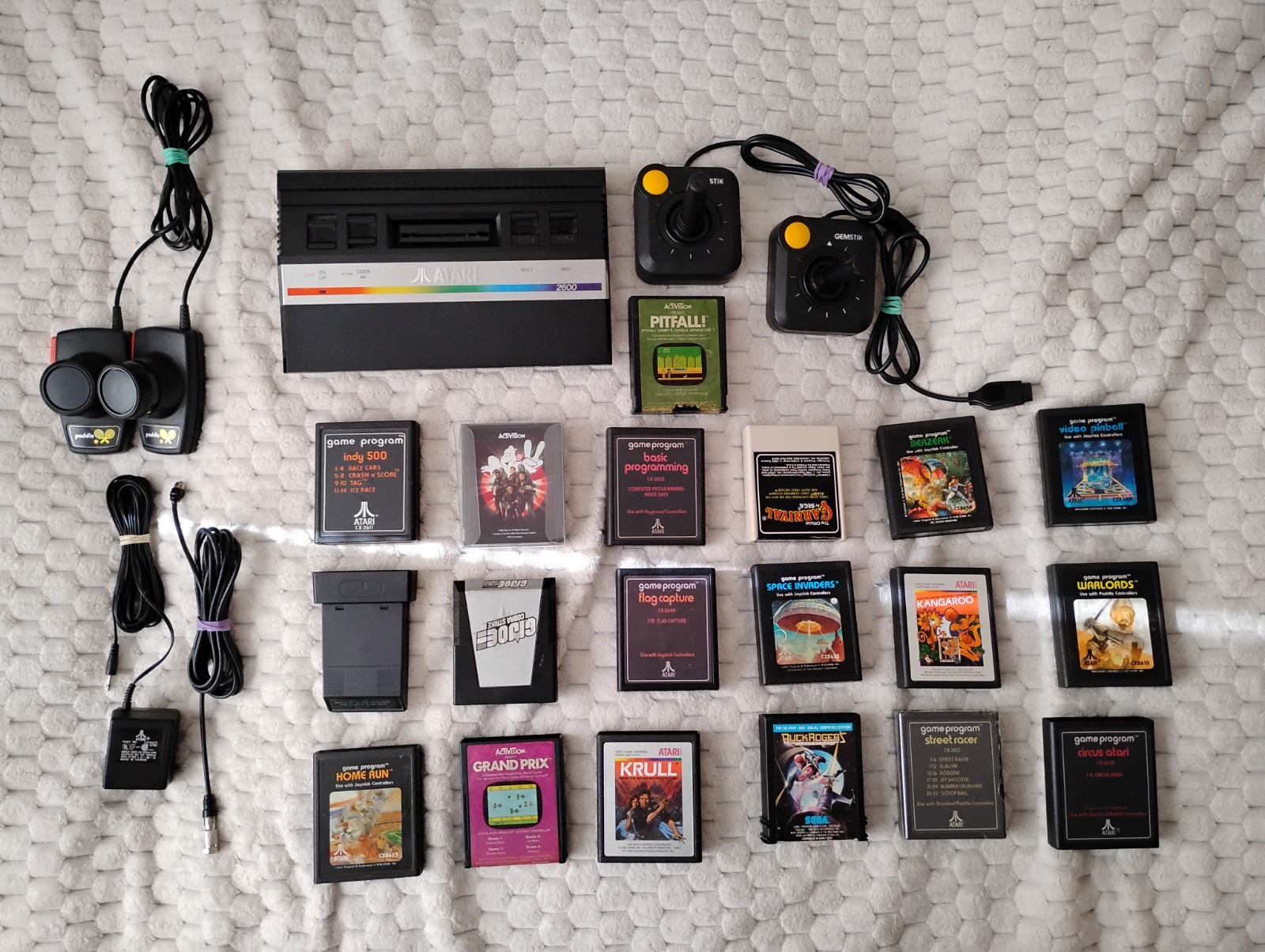 Atari 2600 Jr. Console With 19 Games And Hookups