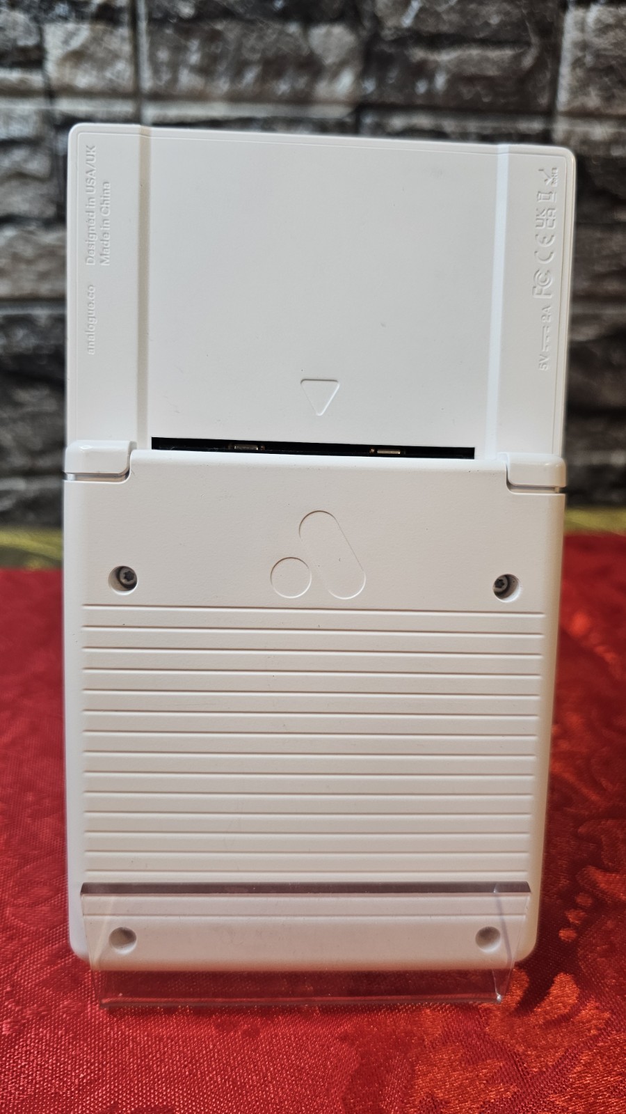 Analogue Pocket FPGA – White Handheld Video Game Console – Tested Working