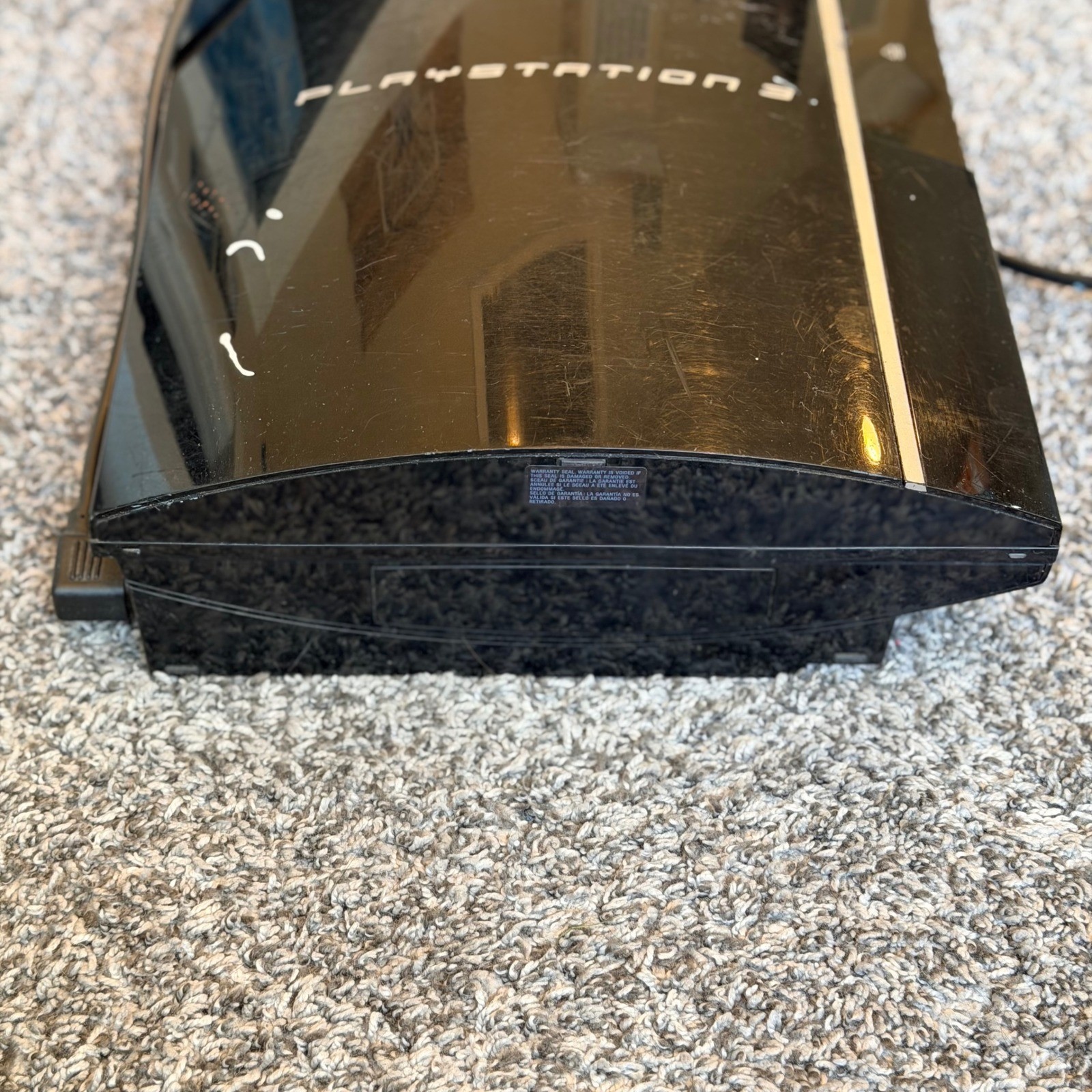 Sony PlayStation 3 CECHK01 Console Parts Repair Only Piano Black