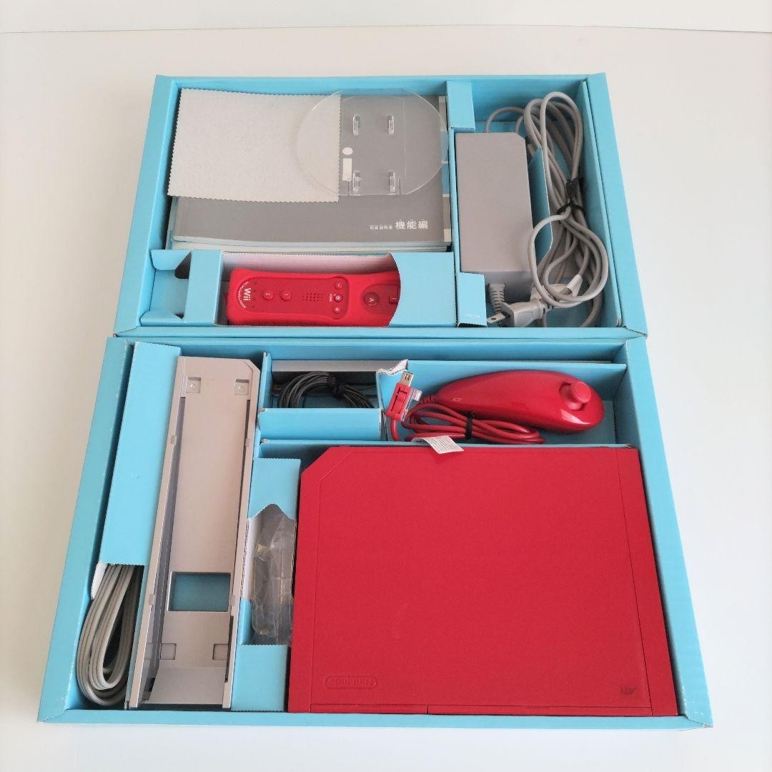 Nintendo Wii Console Red Super Mario 25th Anniversary Edition
