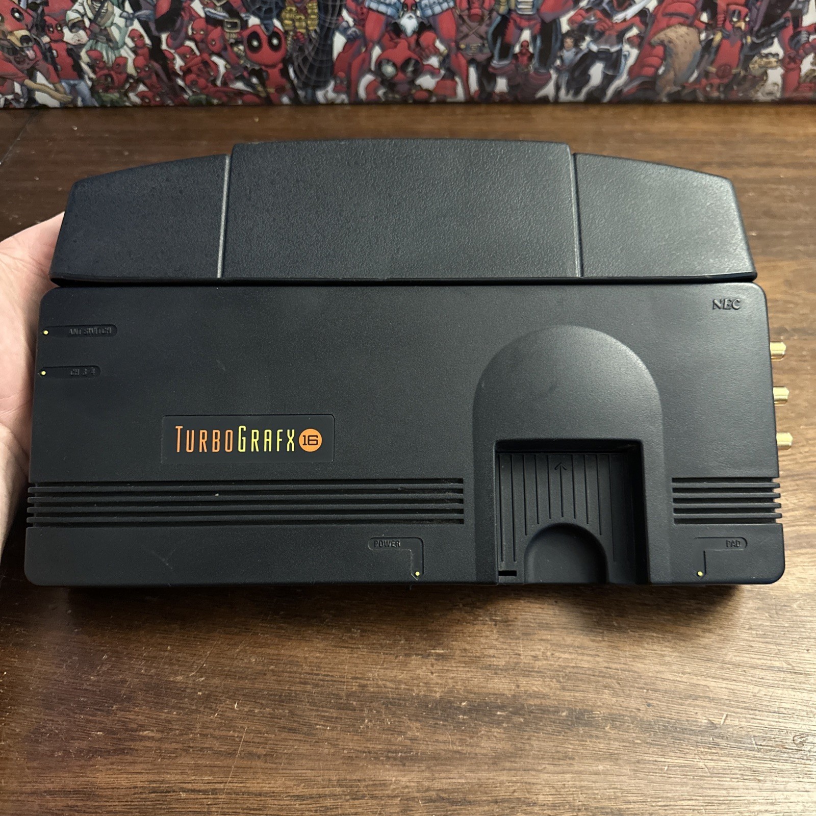 NEC TurboGrafx16 TG16 Console W AV Mod Controller Extension Keith Coura G2U