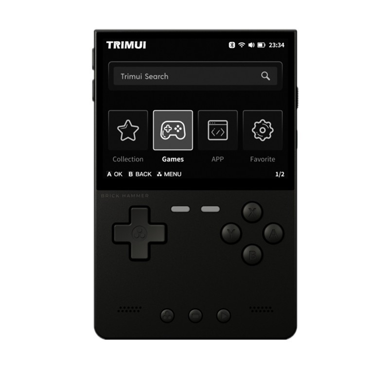 Trimui Brick + Hammer Retro Handheld Video Game Console + 128GB Card + Knulli UK