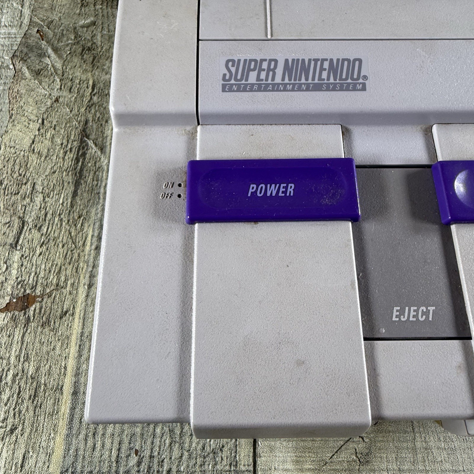 Nintendo SNES Console With Power And 1 Controller – Tested, Working READ Desc