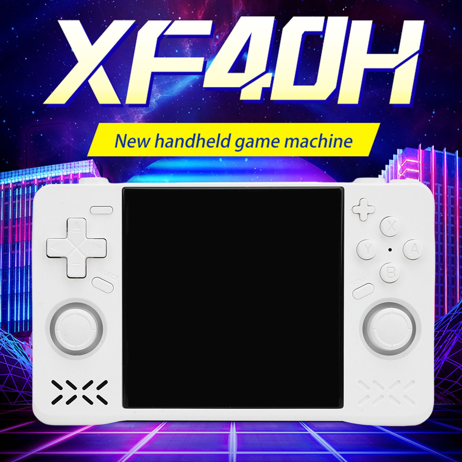 Retro Handheld Game Console 4in Screen 1.5GHz Portable Rechargeable Gaming UYOI