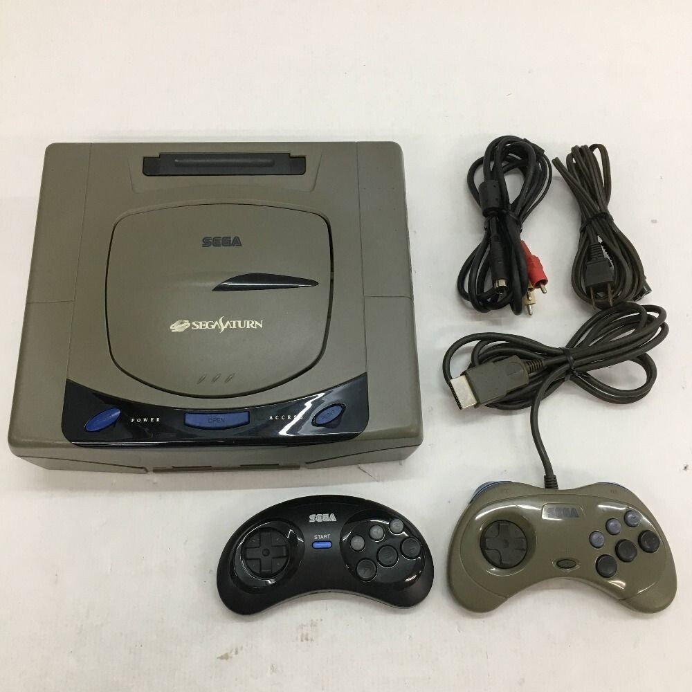 Sega Saturn Console Gray HST-3200 Japanese Version – Choose Your Accessories