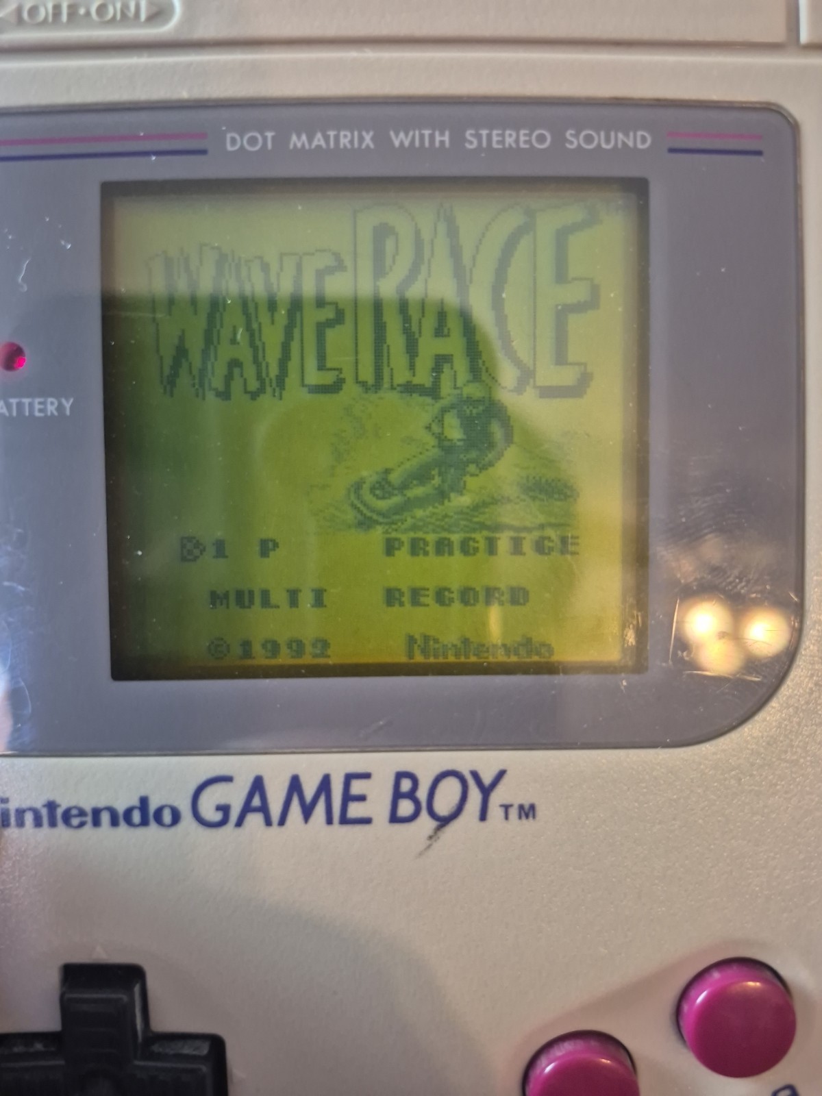 Original Nintendo Gameboy Console DMG-01 Plus 3 Games tested Please Read