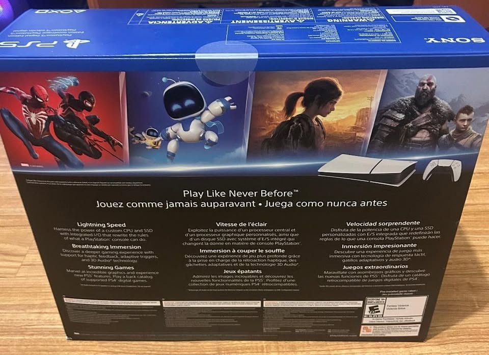 Sony PS5 Digital Edition Console – White