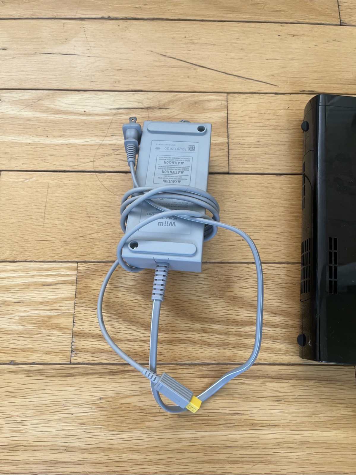 Nintendo Wii U WUP-101(02) 32GB Black System CONSOLE ONLY Tested Works