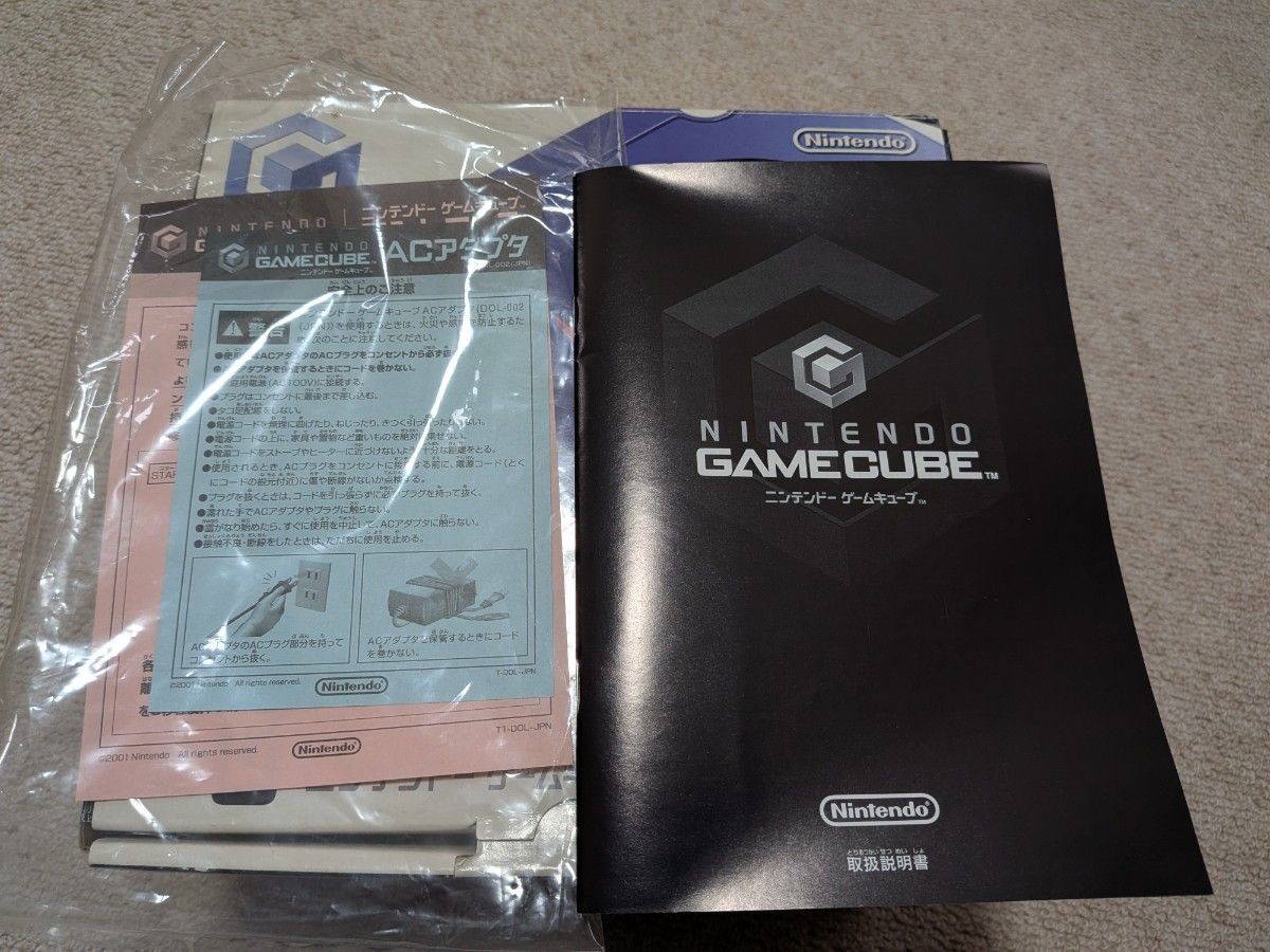 Nintendo GameCube Purple Console Bundle 3 Games Boxed Japan Tested