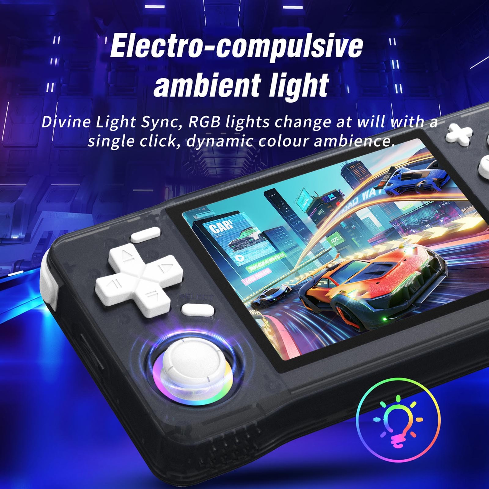 Retro Handheld Game Console 3.5 Inch HD Screen Gaming Console Built In Mult DFVL
