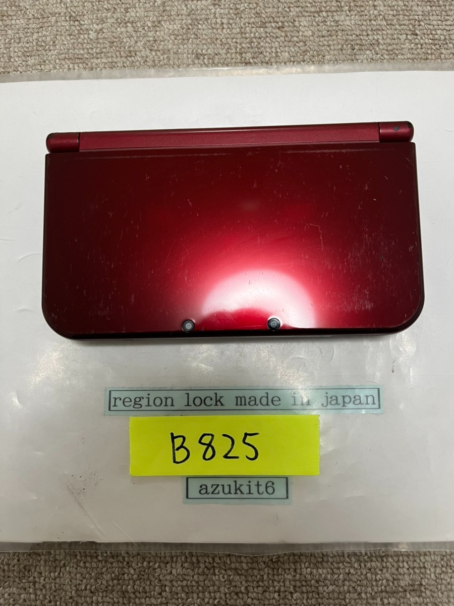 New 3DS LL XL Metalic red Japan Nintendo Console region Japanese B825