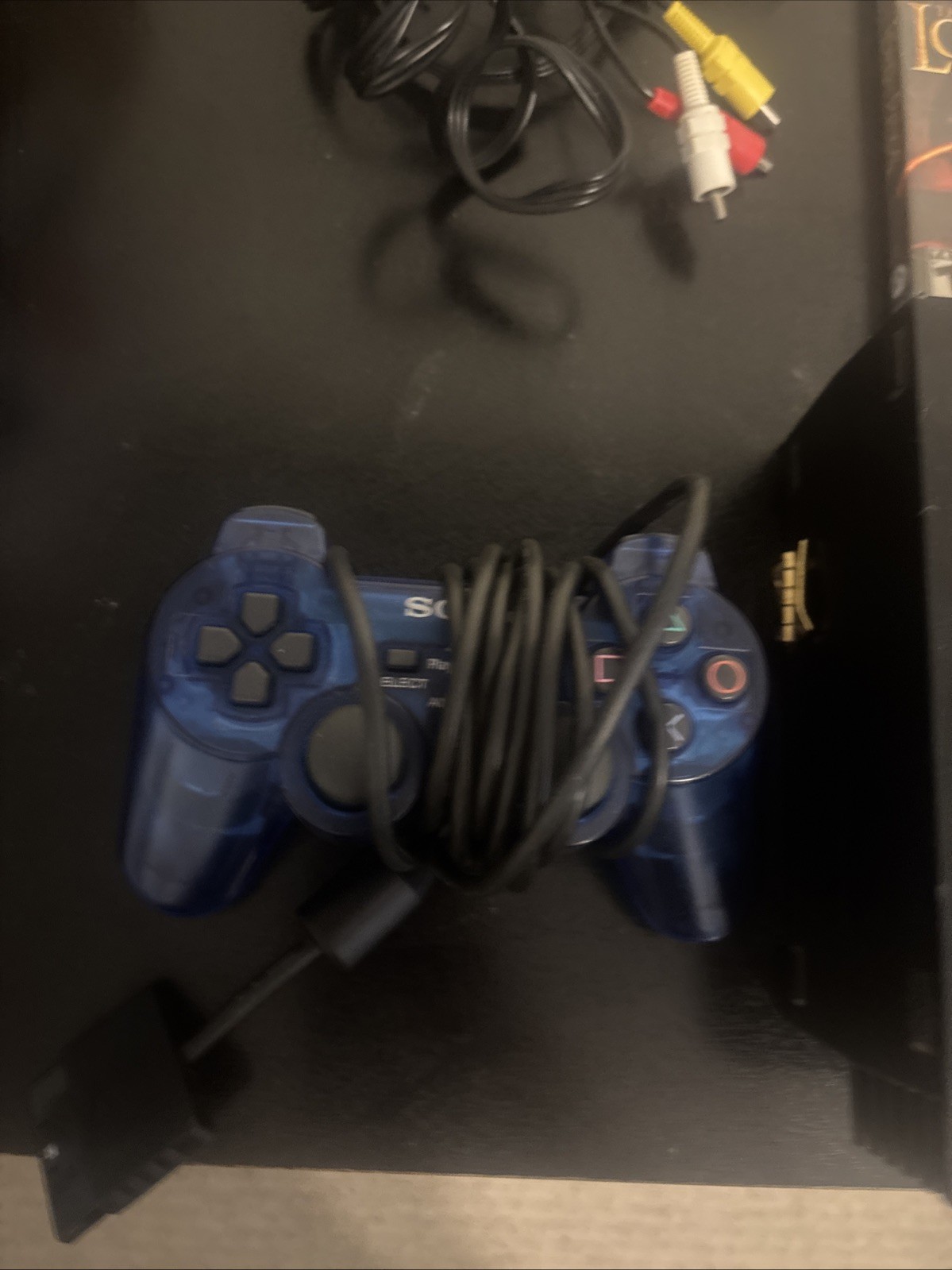 PlayStation 2 Fat Console Bundle- Tested, Controller, Action Game Bundle