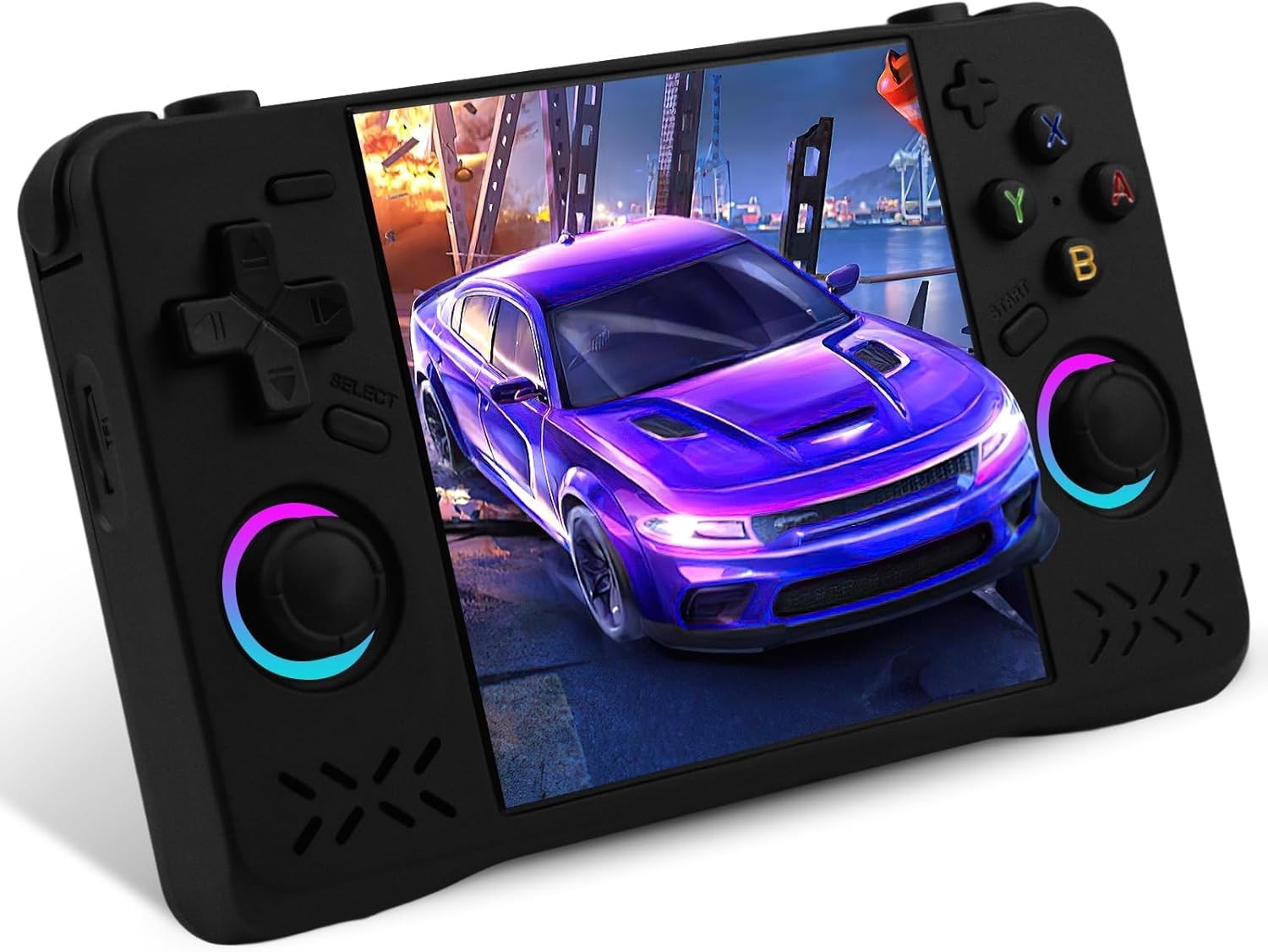 Upgraded XF40H Handheld Game Console 4K 4.0 Inch Open Source Linux System 128GB