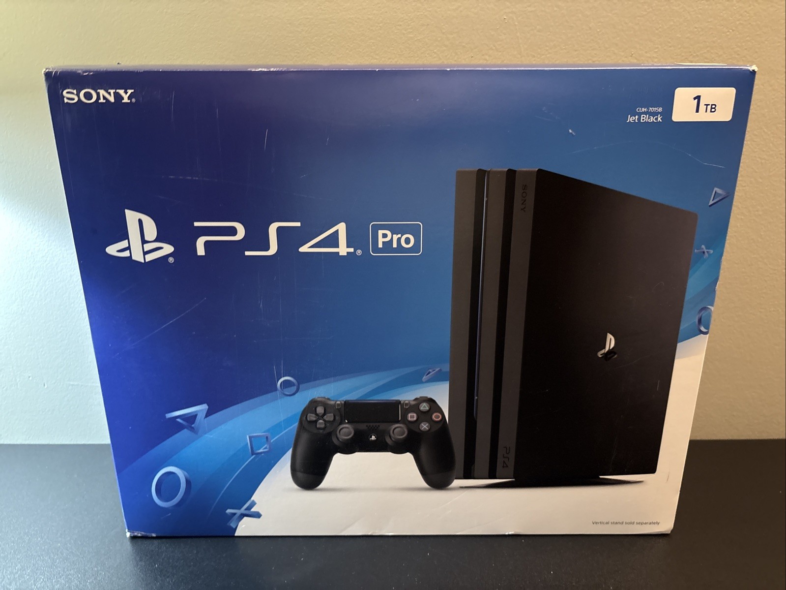 Sony PlayStation 4 Pro 1TB PS4 Console CUH-7215B W/Box & GTA5 Game – Great Cond.