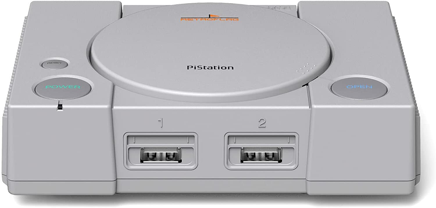 Retroflag PiStation CASE, Raspberry Pi 4B+ 512GB SD Card + Extras Retro Kit