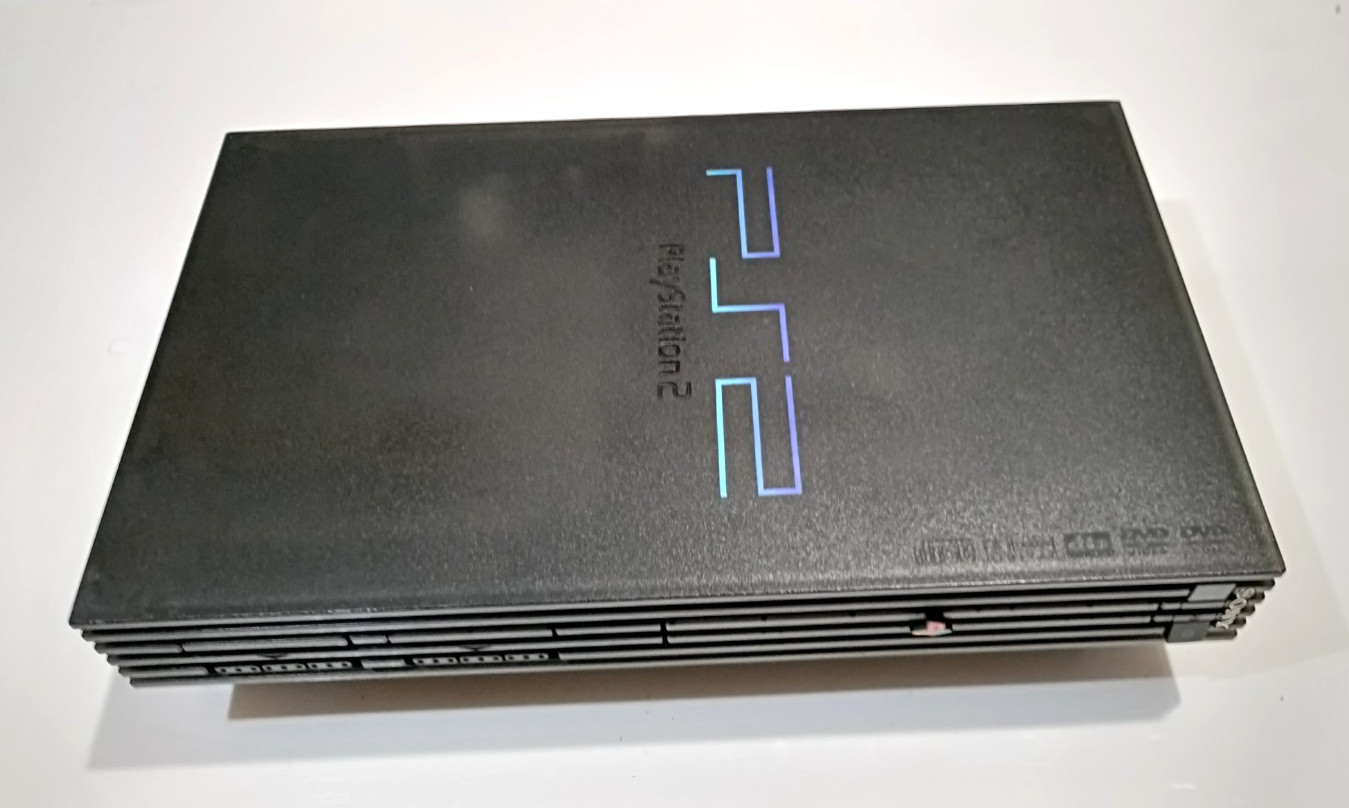 PS2 Midnight Black Console Sony PlayStation 2 NTSC-J SCPH-50000 NB Complete+ Box