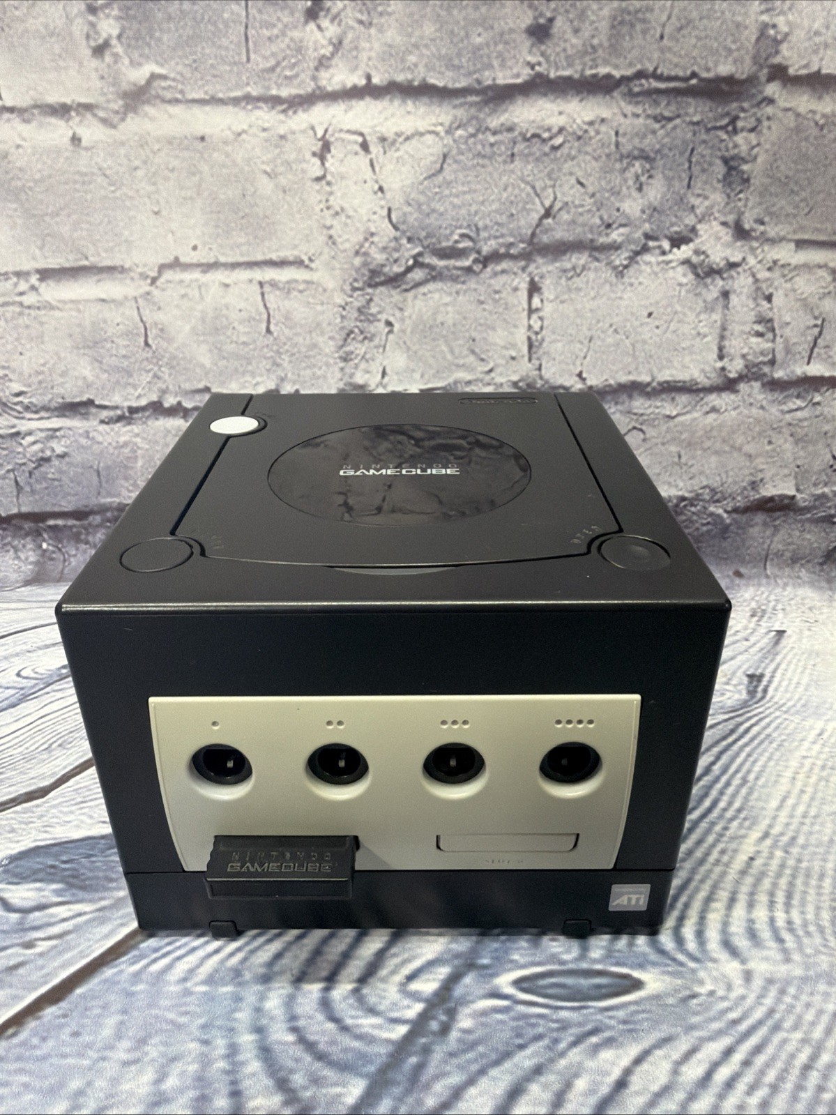 Nintendo GameCube Black Console Bundle W/ Cords & 30 Games. Tested Read Descript
