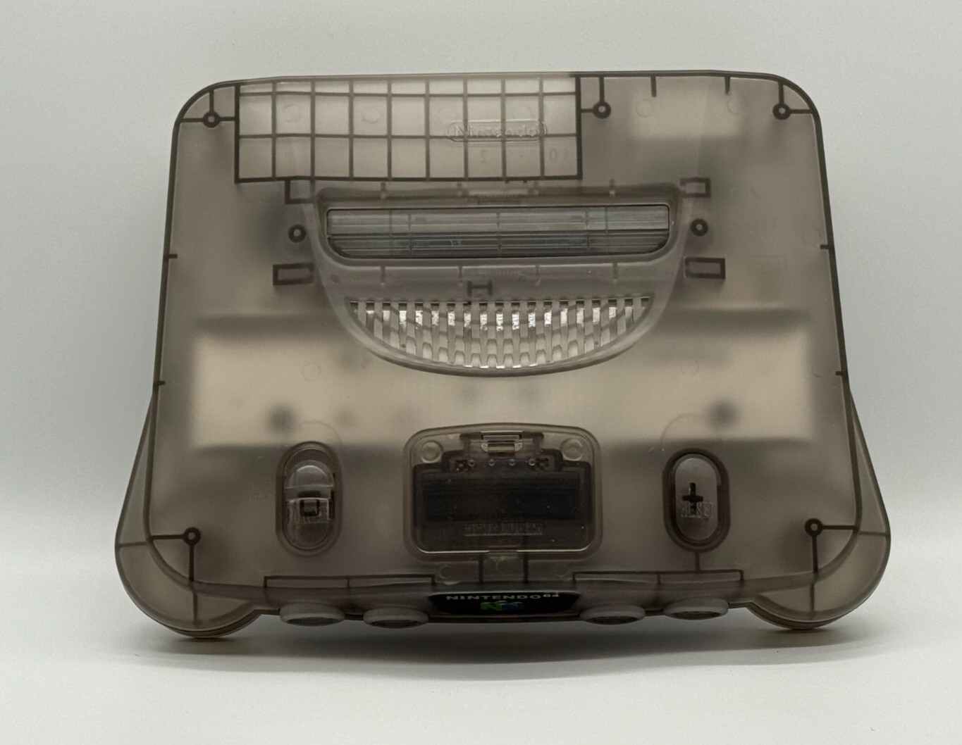 NEW Nintendo 64 N64 Limited Clear Smoke Custom Console Multi-Color LED Rare