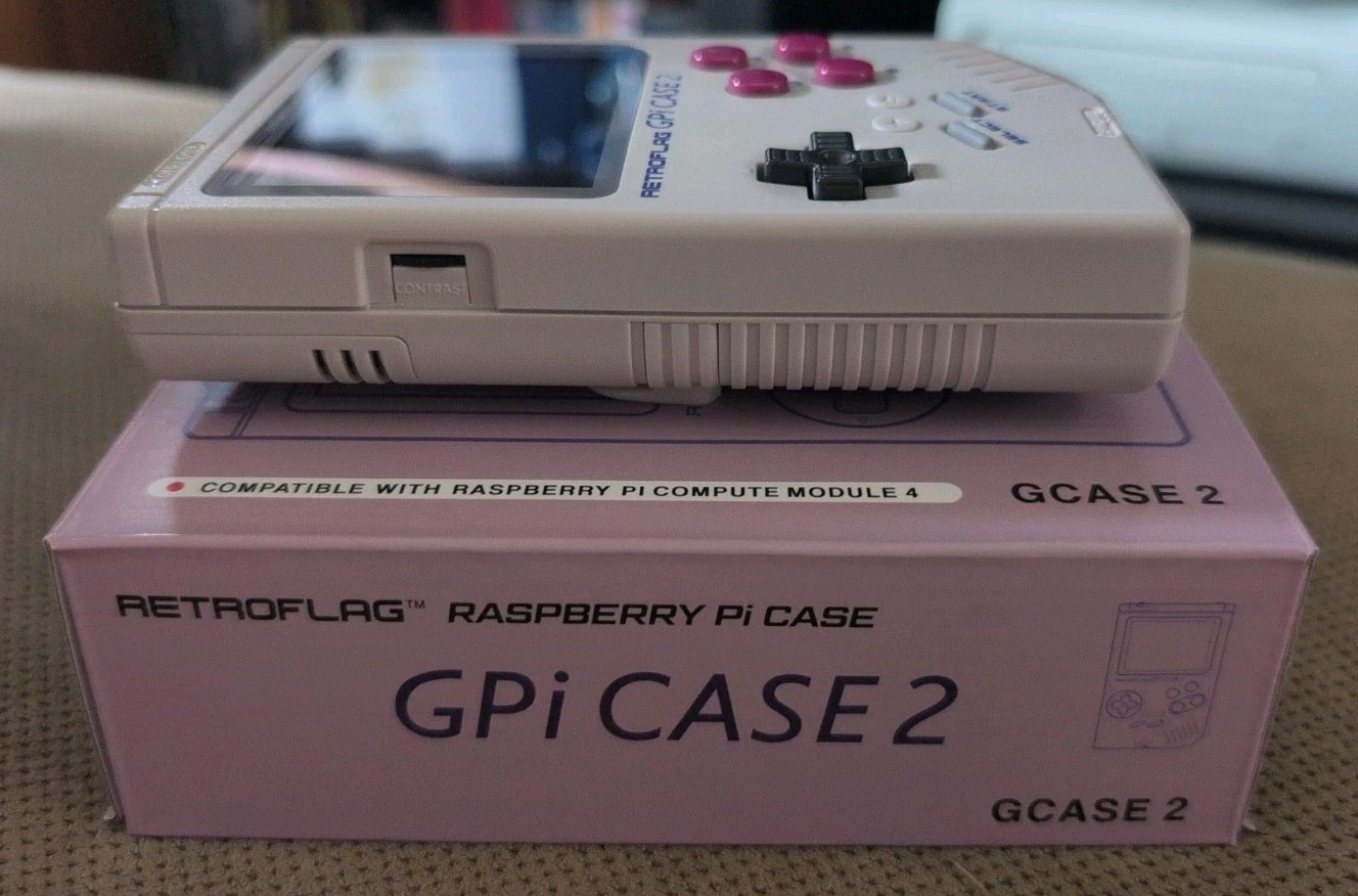 Retroflag GPi Case 2 Raspberry Pi CM4 Handheld Console, 3.0” LCD, 256gb Micro SD