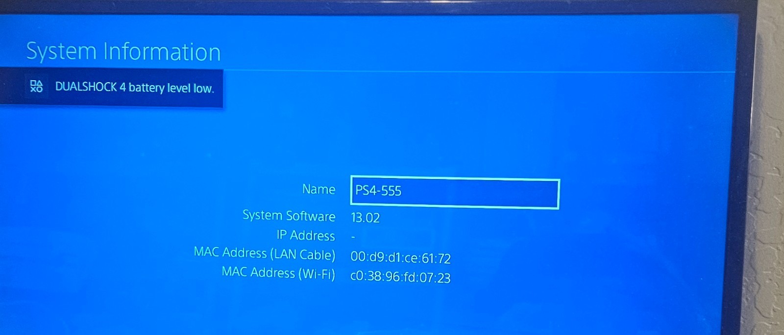 Sony Playstation 4 500GB Black Console PS4 W/ 2 ControllerS & Cords Tested !